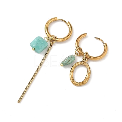 202 Stainless Steel Huggie Hoop Earrings EJEW-JE07392-02-1