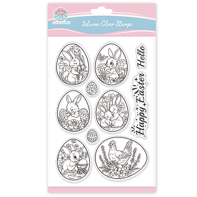 Custom PVC Plastic Clear Stamps DIY-WH0448-0800-1