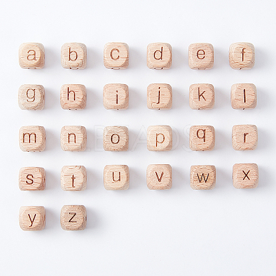 Natural Wood Beads WOOD-WH0112-73B-1