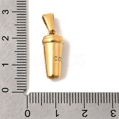304 Stainless Steel Pendants STAS-D223-01G-02-1