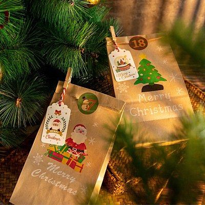 Christmas Theme Paper Bags CARB-H028-01-1