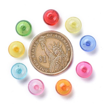 Transparent Acrylic Beads X-TACR-S092-10mm-M-1