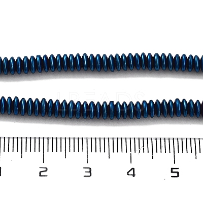 Electroplated Synthetic Non-magnetic Hematite Beads Strands G-P545-A01-01D-1