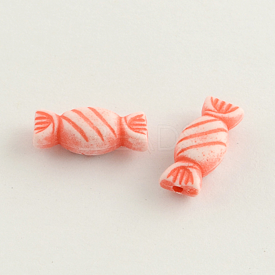 Craft Style Acrylic Beads MACR-Q157-M18-1