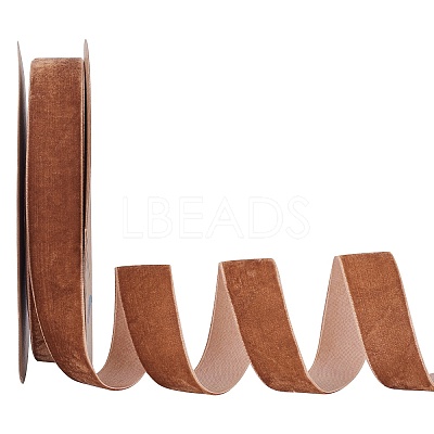 Velvet Ribbon SRIB-WH0006-18L-1
