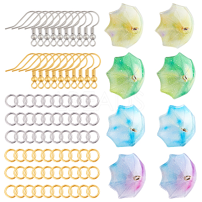 DIY Acrylic Earring Making Kits DIY-FH0001-80-1