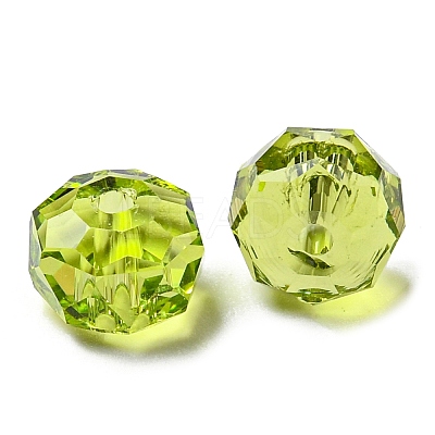 Transparent K9 Glass Beads GLAA-E048-01-25-1