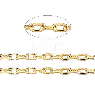 3.28 Feet Ion Plating(IP) 304 Stainless Steel Cable Chains X-CHS-D004-01G-1