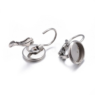 Tarnish Resistant 304 Stainless Steel Leverback Earring Findings STAS-H423-03P-1