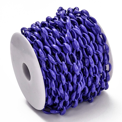 Spray Painted Alloy Cable Chains LCHA-L001-02F-1