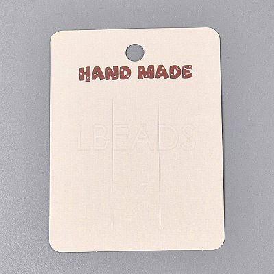 Cardboard Paper Jewelry Display Cards for Hair Clip Storage CDIS-N004-14-1