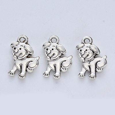 Tibetan Style Alloy Pendants X-TIBE-R316-012AS-RS-1