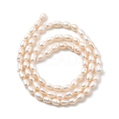 Natural Cultured Freshwater Pearl Beads Strands PEAR-I007-01L-01A-1