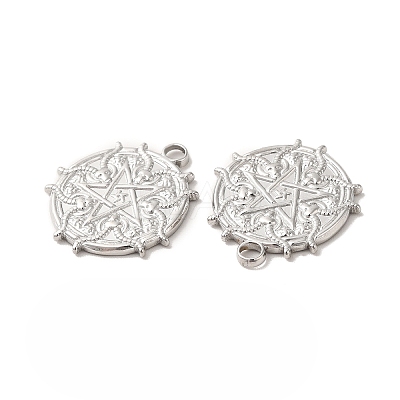 Non-Tarnish 304 Stainless Steel Pendant LS-STAS-H212-25P-1