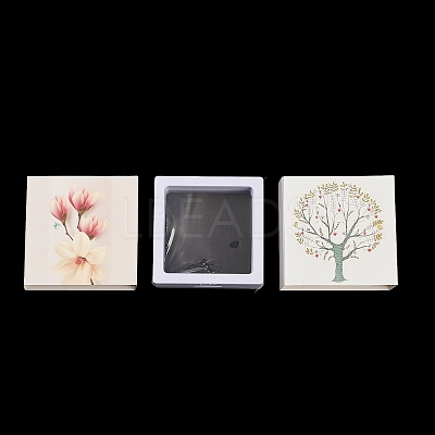 Square Plastic 3D Floating Frame Display Holder ODIS-L006-02-1