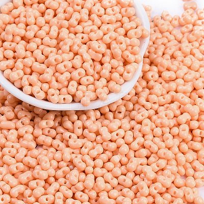 Baking Paint Glass Seed Beads SEED-K010-A14-1