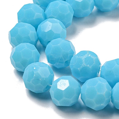 Opaque Glass Beads Stands EGLA-A035-P8mm-D08-1