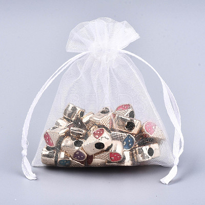 Organza Gift Bags with Drawstring OP-R016-30x40cm-04-1