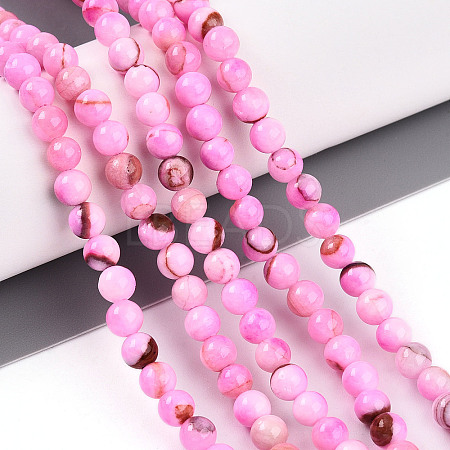 Natural Persian Jade Beads Strands G-A255-A02-04G-1