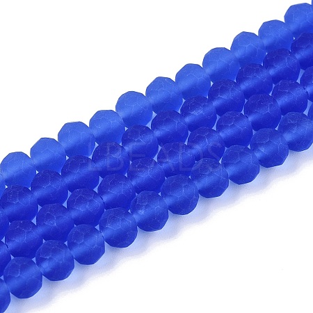 Transparent Glass Beads Strands X-EGLA-A044-T6mm-MD31-1
