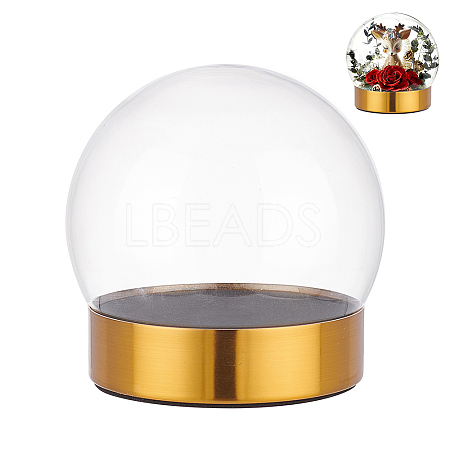 Glass Dome Cover DJEW-WH0015-102B-1