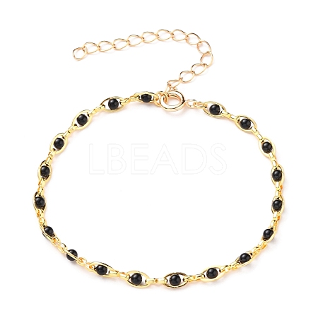 Brass Link Bracelets BJEW-JB05675-1