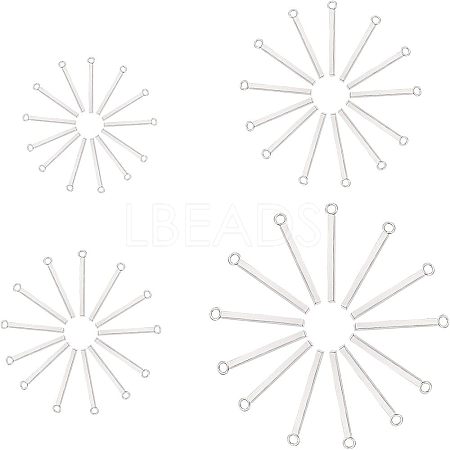 Unicraftale 304 Stainless Steel Pendants STAS-UN0004-36P-1