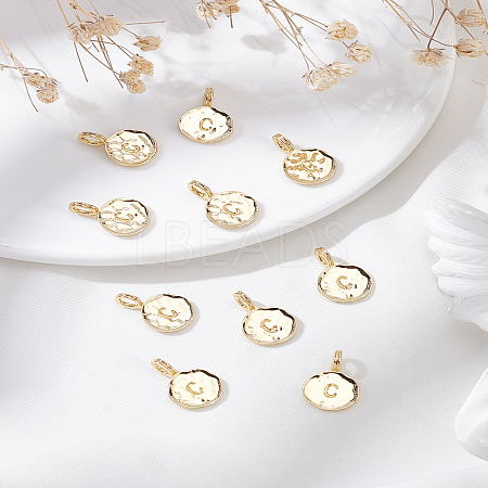 10Pcs Alloy Pendants FIND-LP0003-36C-1