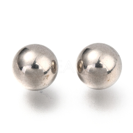 201 Stainless Steel Beads X-STAS-H139-03A-P-1