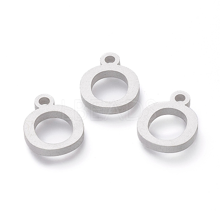 Tarnish Resistant 304 Stainless Steel Pendants STAS-A045-09P-1