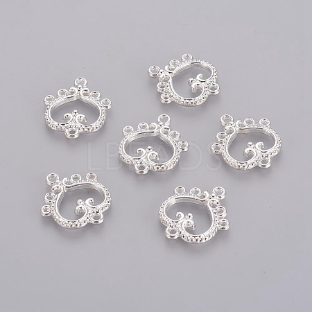 Tibetan Style Alloy Chandelier Components Links TIBE-N011-036S-RS-1