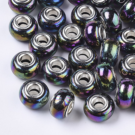 Opaque Resin European Beads X-RPDL-T038-007A-1
