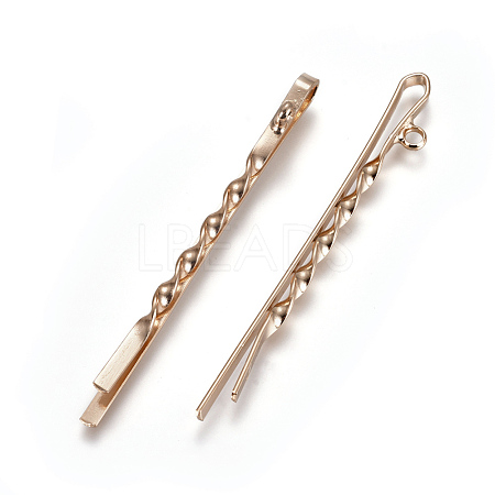 Iron Hair Bobby Pin Findings IFIN-F159-01LG-1