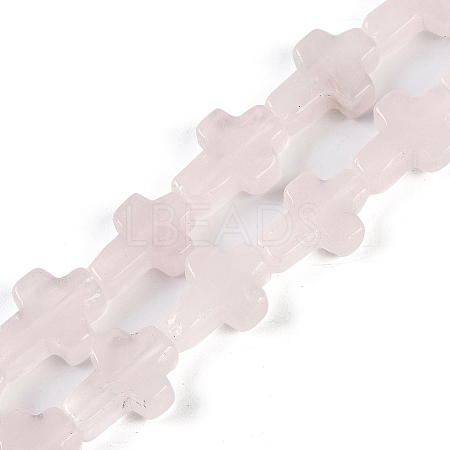 Natural Rose Quartz Beads Strands G-I369-A13-01-1