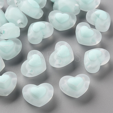 Transparent Acrylic Beads X-TACR-S152-08C-10-1