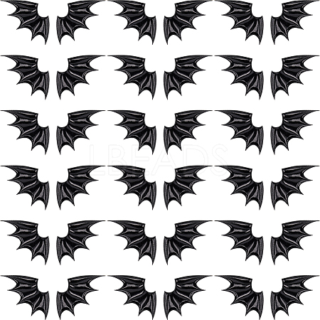 Gorgecraft 40Pcs 2 Style Demon Wing PU Leather Ornament Accessories FIND-GF0005-93C-1