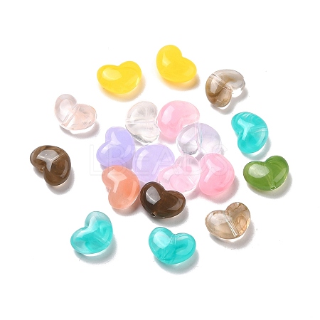 Opaque Acrylic Beads SACR-E003-07-1