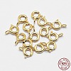 925 Sterling Silver Spring Ring Clasps STER-K167-076D-G-3