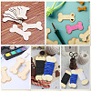 60Pcs 3 Styles Wood Thread Winding Boards DIY-SC0031-10B-6