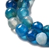 Natural Striped Agate/Banded Agate Beads AGAT-6D-2-5