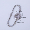 Stainless Steel Diffuser Locket Link Bracelets AS9218-2