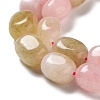 Dyed Natural Malaysia Jade Beads Strands G-P528-I02-01-4