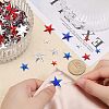 1800Pcs 9 Style Scrapbook Embellishments Garment Accessories Acrylic Rhinestone Cabochons KY-CA0001-43-3