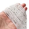 Natural Rainbow Moonstone Beads Strands G-RM2025-A15-2mm-1