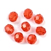 Transparent Acrylic Beads OACR-Q015-01E-1