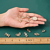 Alloy Rhinestone Crystal Links Connectors PALLOY-TA0002-26LG-6