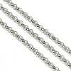 304 Stainless Steel Rolo Chains STAS-M032-42P-3mm-1