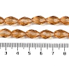 Transparent Glass Beads Strands EGLA-N013-T10mm-D21-4