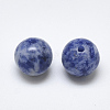 Natural Blue Spot Stone Beads G-T122-25B-13-2