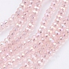 Electroplate Glass Beads Strands X-EGLA-R048-2mm-31-1